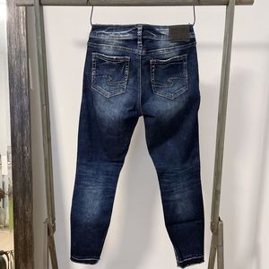 Silver Tuesday mid-rise ankle length jeans